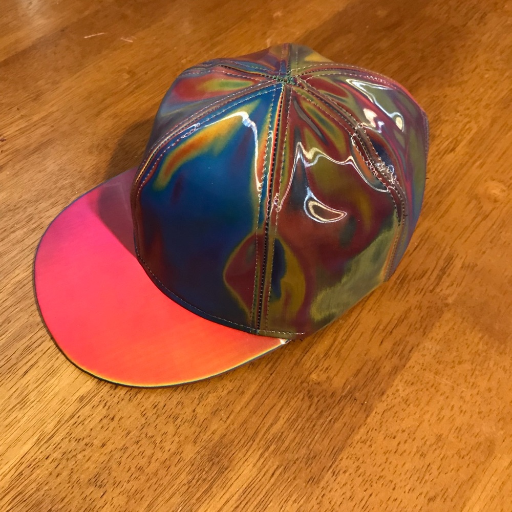 Back to the Future multicolor hat (NEVER WORN)